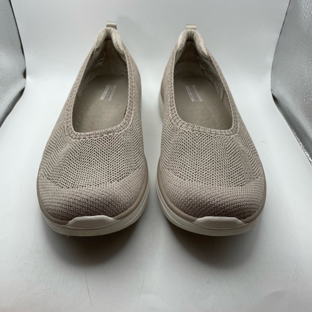 Skechers Max Cushioning Lite women’s taupe loafers size 8.5 - Picture 8 of 9